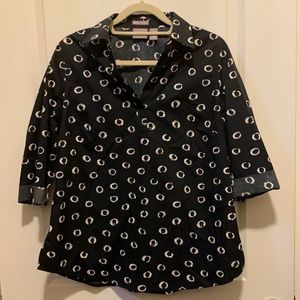 Chicos Black shirt size 1